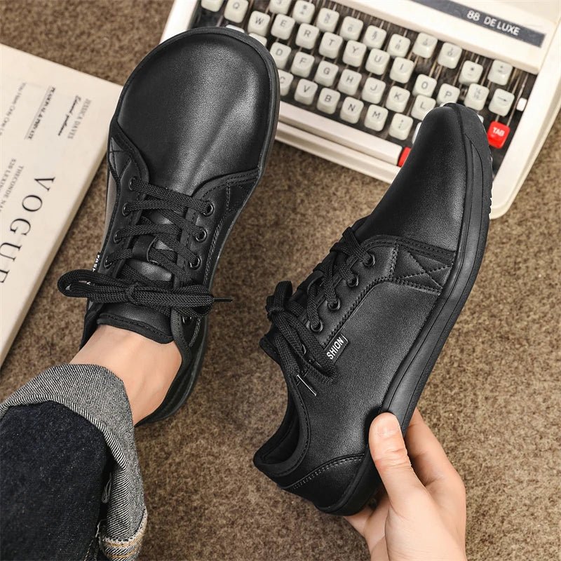 GR | Leather with Wide Fit Zero Drop