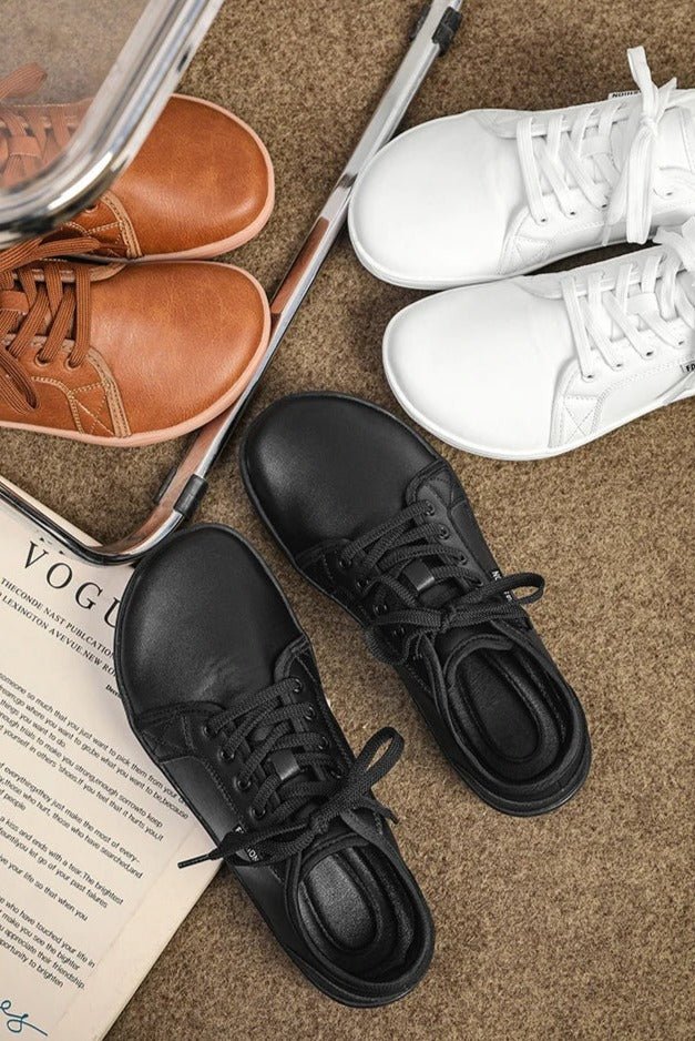GR | Leather with Wide Fit Zero Drop