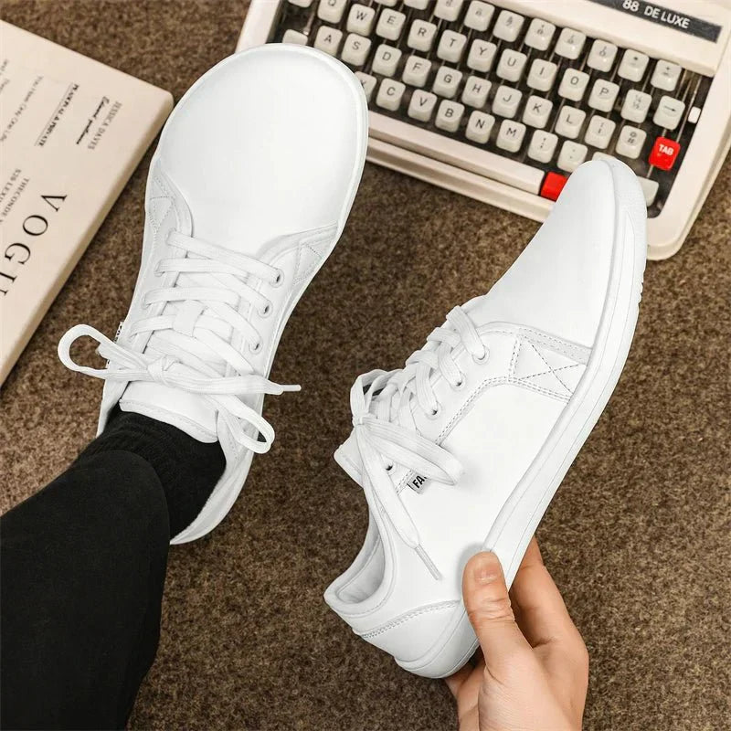 GR | Leather with Wide Fit Zero Drop