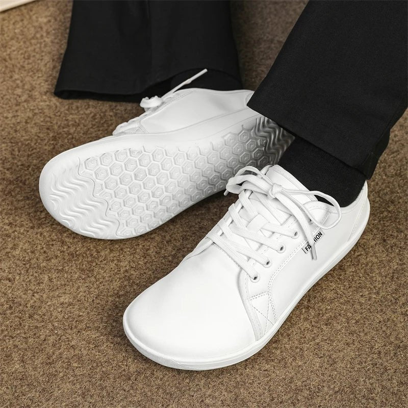 GR | Leather with Wide Fit Zero Drop