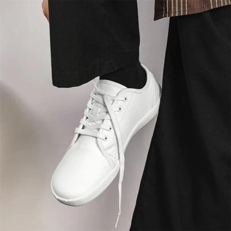 GR | Leather with Wide Fit Zero Drop
