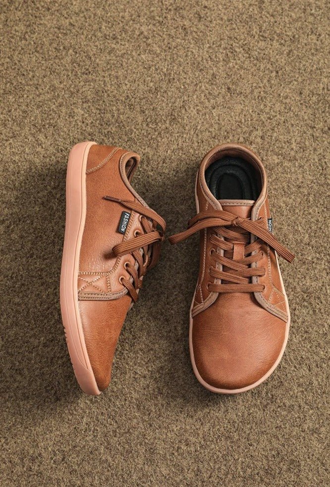 GR | Leather with Wide Fit Zero Drop