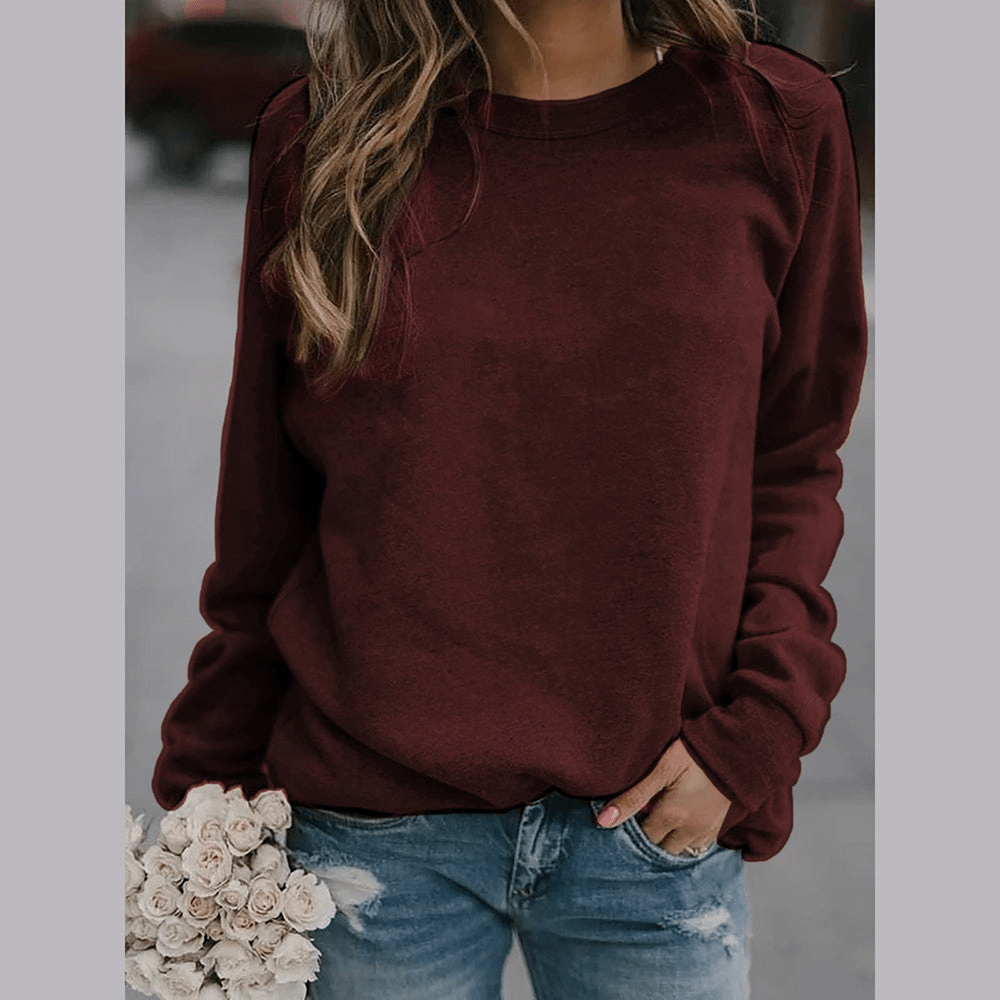 GR | Comfortable Women's Sweatshirt Casual Pullover