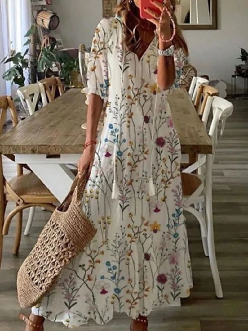 GR | Comfortable and stylish summer dress with print
