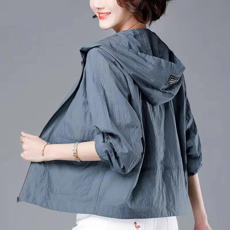 GR | Summer Windbreaker for Women: Style and Comfort