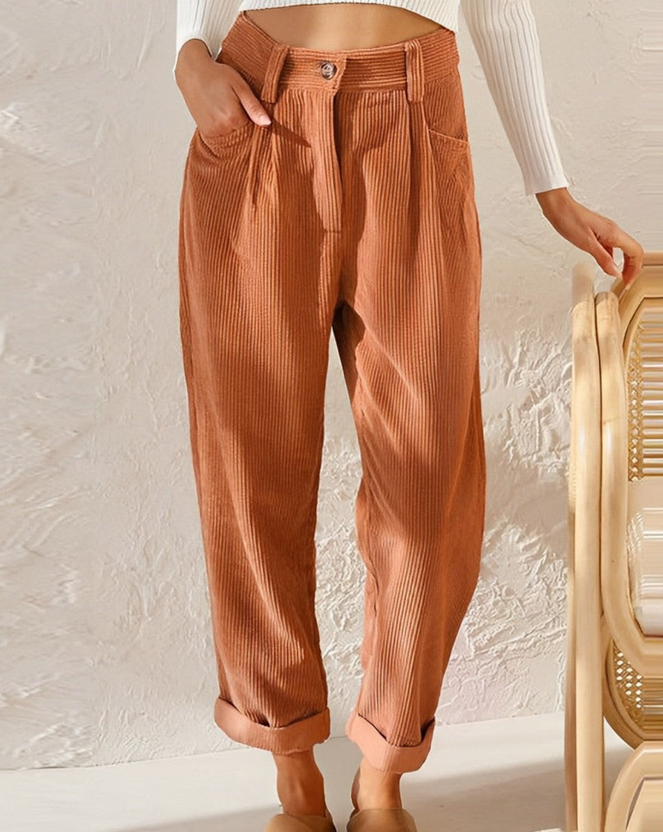 GR - Comfortable corduroy trousers