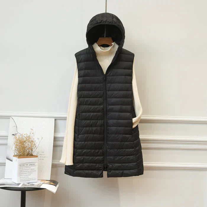 GR | Comfortable, elegant, quilted vest for women